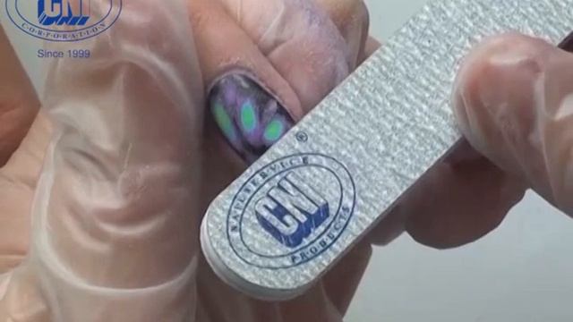 Brushless Painting - Neue Nail Art -Technik von CNI смотреть онлайн
