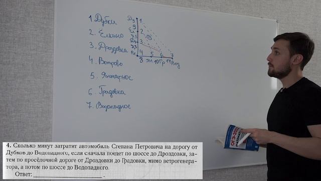 ОГЭ-2022 План местности и дороги задачи №1-5 Вариант 29 Лысенко смотреть онлайн