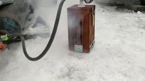 МИНИ УСТАНОВКА для изготовление сухого льда.