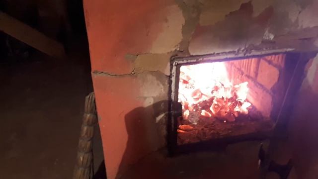 Отпуск металла в деревенской ( дачной ) печи смотреть онлайн