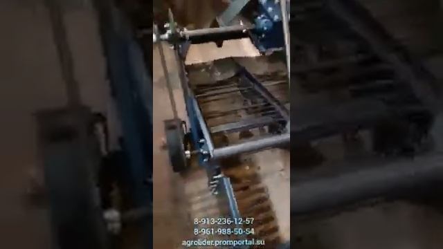 Картофелекопалка КН-2 транспортёрная смотреть онлайн