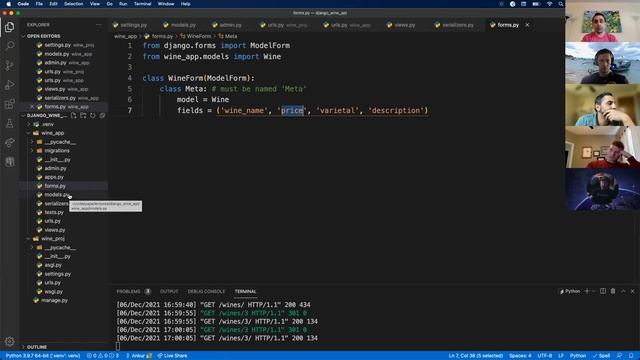 W10D1: Django as an API (1 of 1) смотреть онлайн