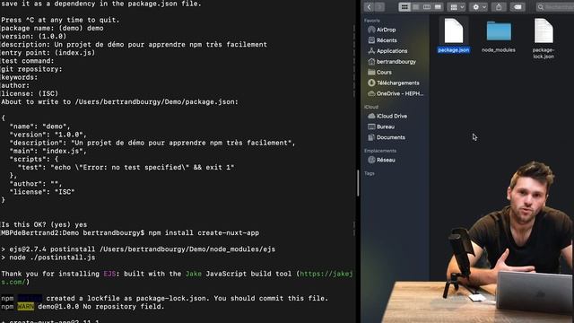 TUTO : les Bases de NPM en 10 minutes ! ( npm tutorial français ) смотреть онлайн