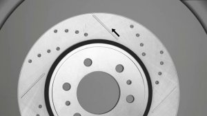 Как определить левый или правый перфорированный диск POWERSTOP?