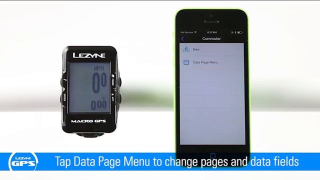 Lezyne GPS | Multiple Bike Profiles and Data Page Customization смотреть онлайн