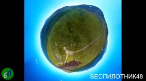 Перевал Дятлова, гора Отортен - аэросъёмка Урала