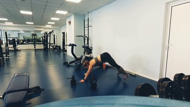 Функциональный тренинг с гирями. Жиросжигание и отработка техники (свинги гирей). Fullbody