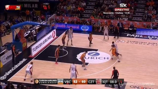 Valensija : Crvena zvezda Telekom 68:77 | Dženkins 1 na 1 [8. kolo Evrolige | 05.12.2014.] смотреть онлайн