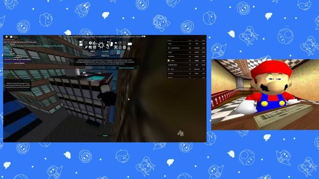 Mario Plays Roblox смотреть онлайн