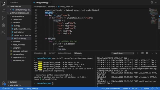 #20 Adding Lambda Authorizers in Your Serverless Backend смотреть онлайн