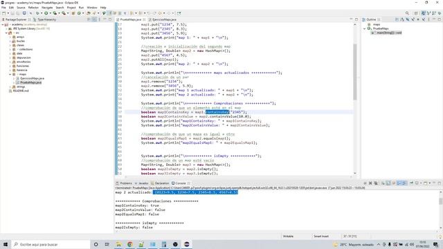 Tutorial Java desde cero eclipse 17 - Collections parte 2 - Maps смотреть онлайн