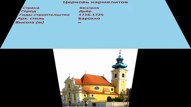 Церковь кармелитов (Дьёр) смотреть онлайн