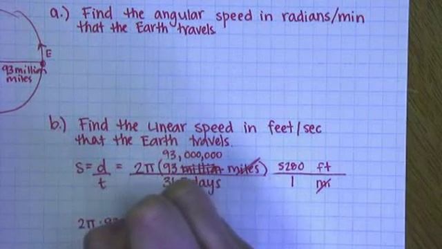 6.1 Arc length, area of a sector, angular speed, and linear speed смотреть онлайн