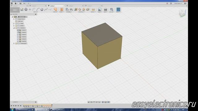 Autodesk Fusion 360. Раздел Patch. Работа с оболочками и поверхностями нулевой толщины смотреть онлайн