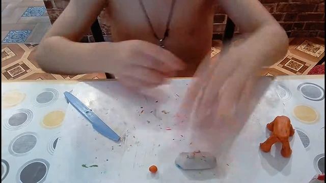 Как слепить из пластилина львенка. Лепка из пластилина смотреть онлайн