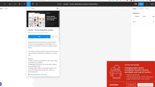 How to install and use figma plugins: icon8 смотреть онлайн