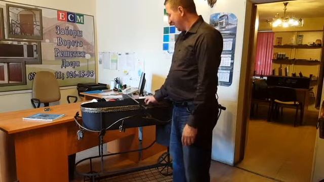 "Виноград" 3 в 1 (мангал + печь для казана + вертел) смотреть онлайн