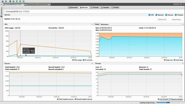 3.2_Spotting memory leaks - Java Memory Management_ Garbage Collection смотреть онлайн