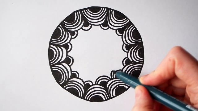 Zen art | Медитативное рисование | часть 6 смотреть онлайн