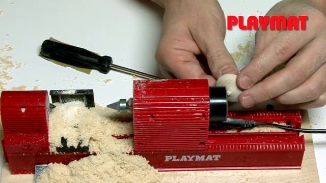 Вытачиваем на токарном станке игрушку "Волчок" PlayMat смотреть онлайн