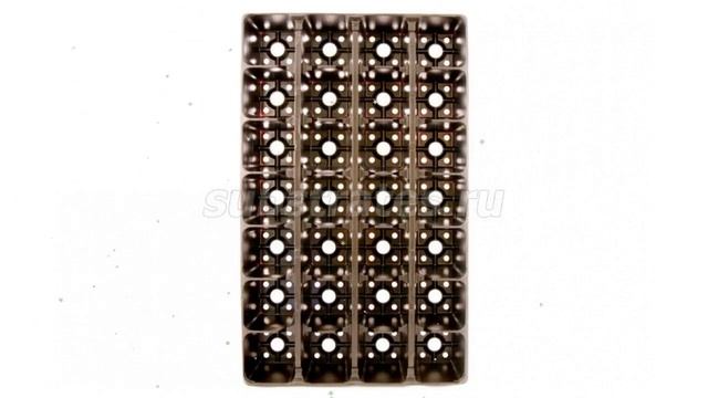 Кассета для рассады 530x320, 28 ячеек (Рассадный сервис) обзор РС0087 смотреть онлайн