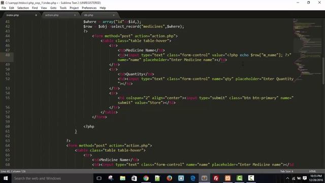 CRUD 4: Select and Update Record into Mysqli database using OOP PHP and Bootstrap смотреть онлайн
