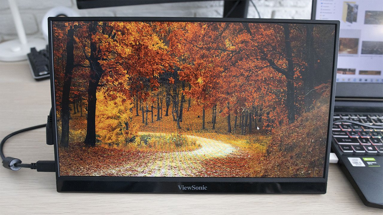 Портативный монитор ViewSonic VG1655 - что такое и зачем нужен смотреть онлайн