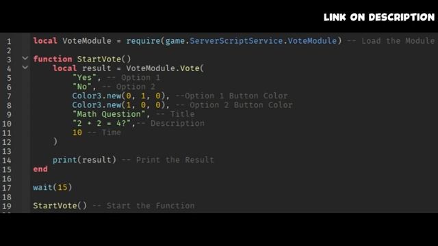 Simple Voting System! - Roblox Studio смотреть онлайн
