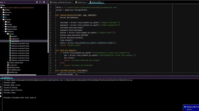 Robot Framework Scripts for Salesforce Tutorial 2 смотреть онлайн