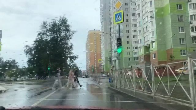 Подрезково - объезд пробки на Ленинградке смотреть онлайн