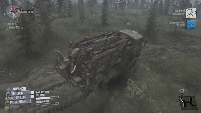 Mudrunner: The Valley (#6) with TheNorthernAlex - Complete (Spintires) смотреть онлайн