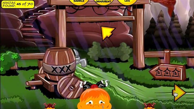 Monkey GO Happy Samurai Walkthrough Hints... смотреть онлайн