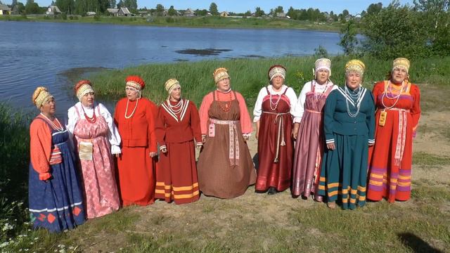 Ансамбль РАДУШЕНЬКА. Песни Край мой коношский и Ясноглазая Русь. Коноша. 1-07-2020г. смотреть онлайн