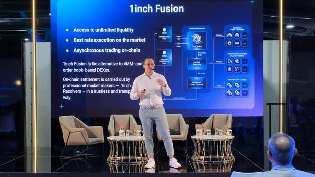 1inch Fusion: a new standard for crypto trading | Sergej Kunz, 1inch | Future Blockchain Summit 202 смотреть онлайн