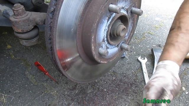 Ford Fiesta замена тормозного диска (18+)! смотреть онлайн