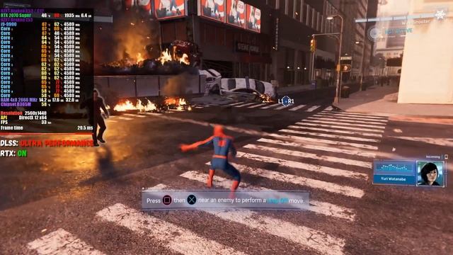 Marvel's Spider-Man Remastered — MAX Settings | DLSS: All Settings 2K (i9 9900 & 2070S) | Test смотреть онлайн