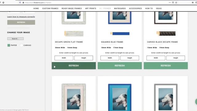 Choose a custom frame with AI Framer смотреть онлайн