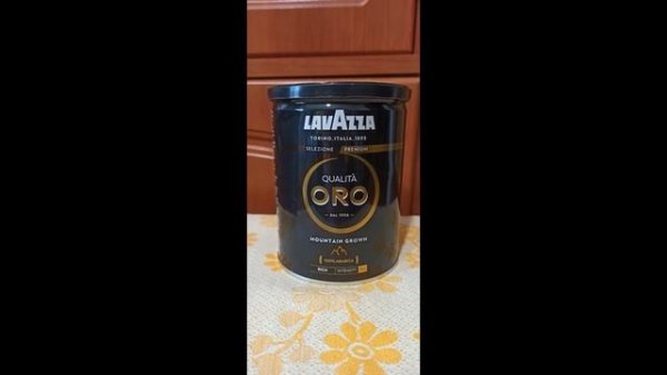 Отличный кофе молотый Lavazza Qualita Oro Mountain Grown (ж/б) 250 г. Great coffee ground Lavazza..