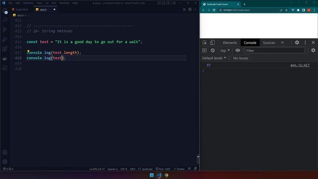 JavaScript Crash Course for Beginners - Learn JavaScript by Building 3 Projects смотреть онлайн