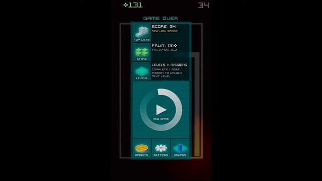 Gameplay Snake Rewind by Rumilus Design (iOS / Android) смотреть онлайн