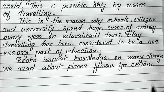 Travelling , As a part of education/ essay on Education tour смотреть онлайн