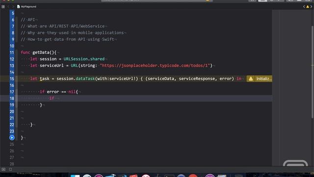 URLSession: Api parsing swift example for beginners with JSONSerialization смотреть онлайн