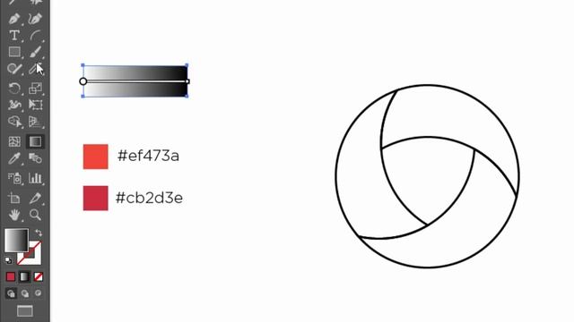 How to design a logo with circular grid | Adobe Illustrator Tutorial смотреть онлайн