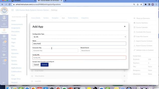 Adding Delta Math to Canvas Tutorial смотреть онлайн