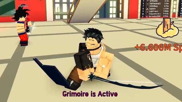 YAMI reveals DARK MAGIC GRIMOIRE AND Investigates BIGGEST mystery ON Anime Fighting Simulator ROBLO смотреть онлайн