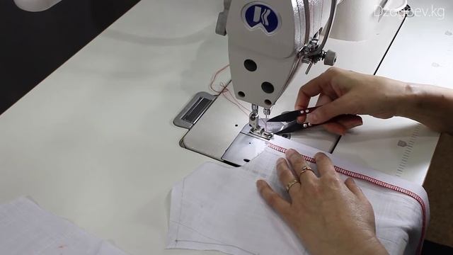 Обработка планки цельнокроеной - курсы кройки и шитья Бишкек Мастерская Дзогоева смотреть онлайн