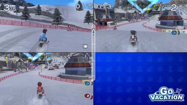 Go Vacation - Nintendo Switch [Longplay 1 of 4, Snow Resort] смотреть онлайн