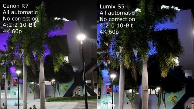 Panasonic Lumix S5 vs Canon EOS R7 - Low Light Test смотреть онлайн