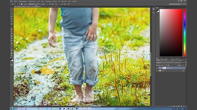 Изучаем Photoshop - работа с маской смотреть онлайн