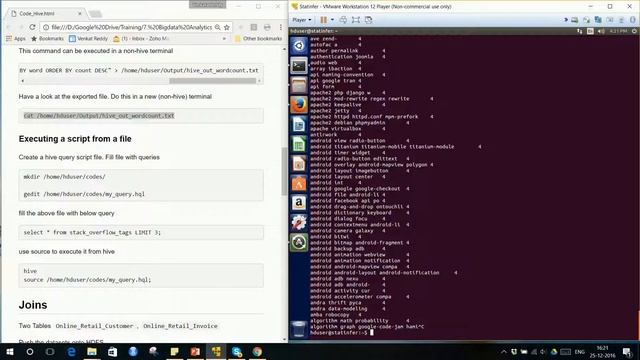 Word Count Hive SQL Query | Hive Tutorial Part-9 | Executing Script from HQL File смотреть онлайн